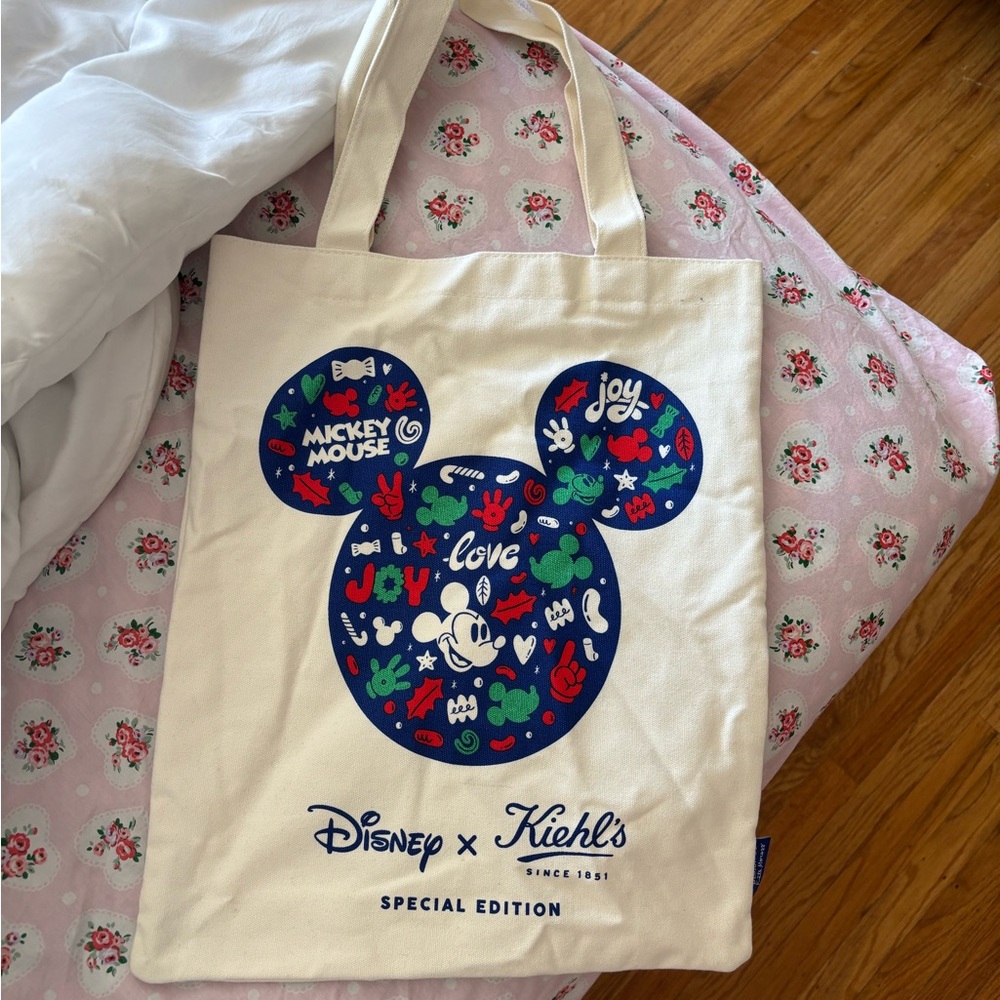 Disney X Kiehl’s tote bag